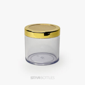 100 gm san jar golden cap