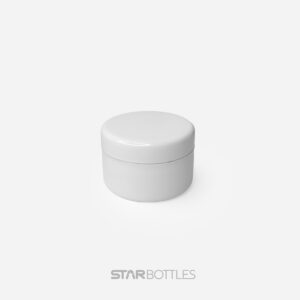 100 gm White set Jar